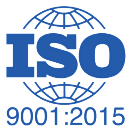 ISO 9001:2015 certification mark